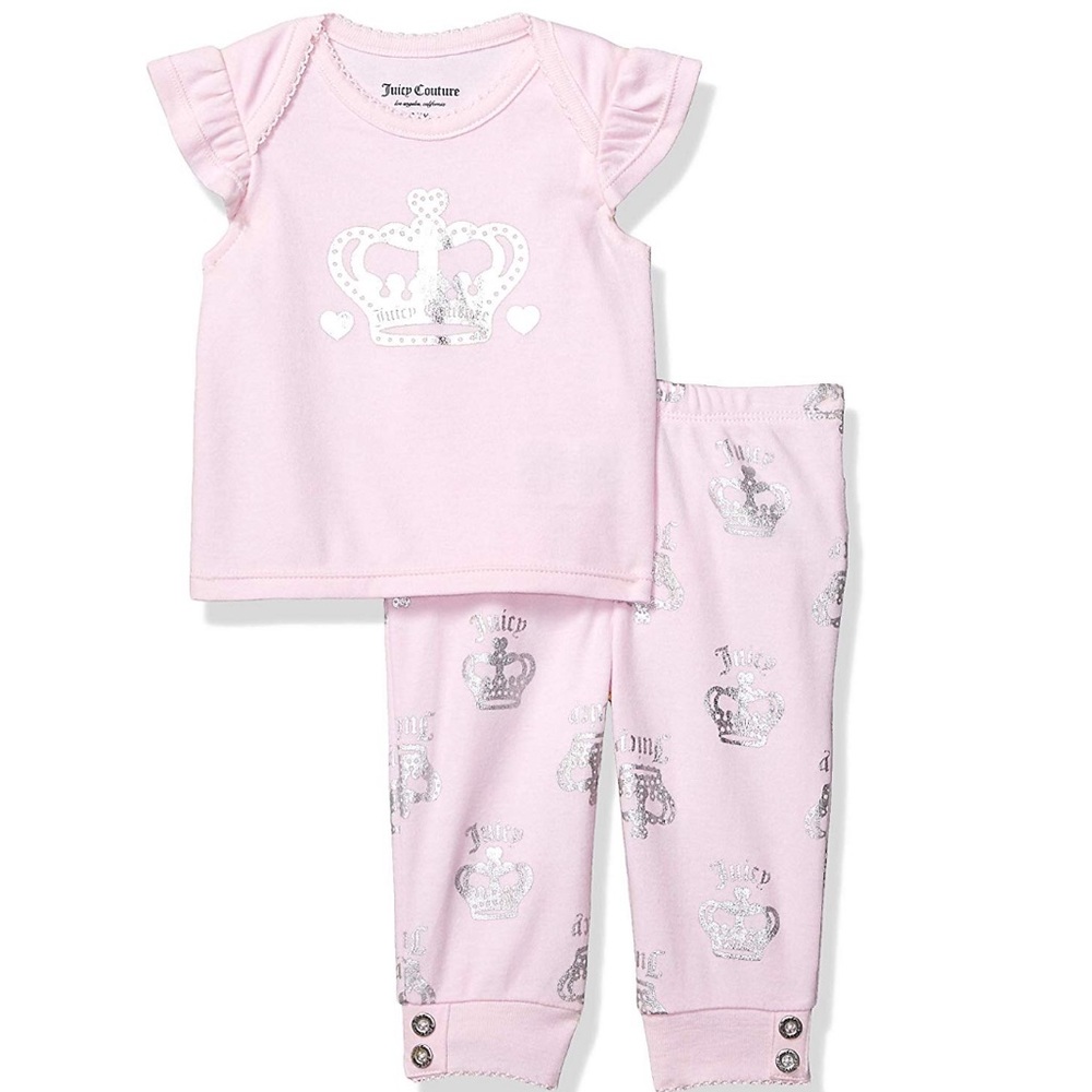 Juicy Couture Toddler girls pants set